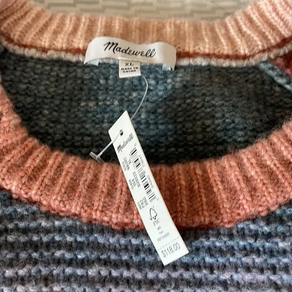 Madewell chunky wide stripe sweater - Picture 2 of 4